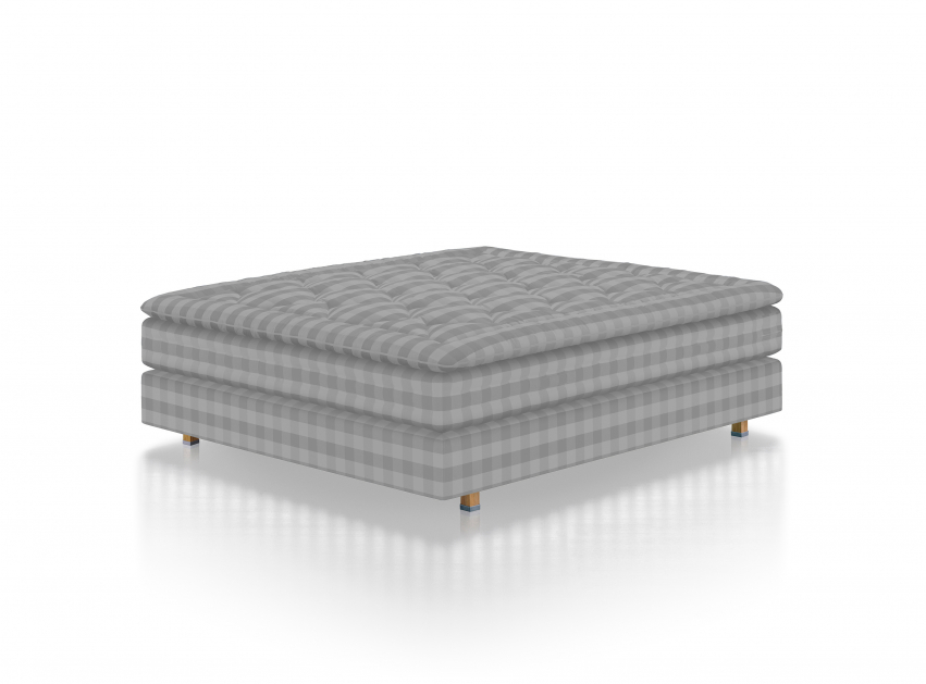 Hästens Eala Jenkkisänky Solid Grey Check ryhmässä Sängyt / Sänkybrändit / Hästens Sängyt / Hästens SET-tuotteet @ Sängvaruhuset Elgen (6425700103)