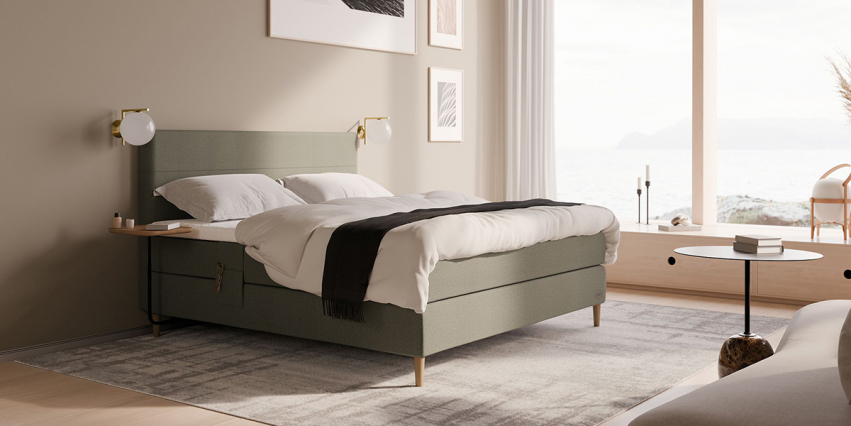 Jensen Ambassador+ Continental Bed 140x200 cm in the group Beds / Beds 140 cm / Beds 140x200 cm at Sängvaruhuset Elgen (QC60304439_14001)