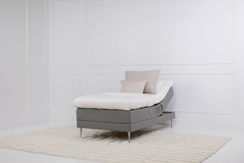 Winga Premium Elevationsseng Grå 105 i gruppen Senge / Elevationssenge / Elevationssenge 105x200 cm hos Sängvaruhuset Elgen (V814004801701)