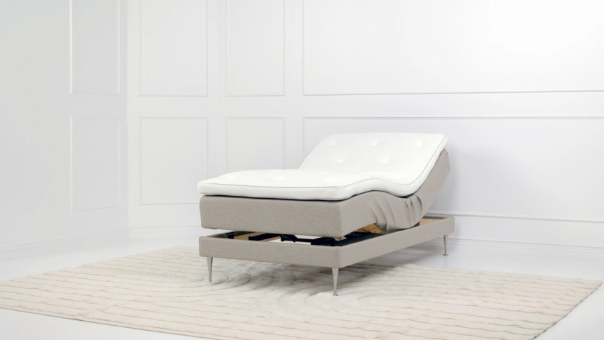 Winga Premium Elevationsseng Beige 105 i gruppen Senge / Elevationssenge / Elevationssenge 105x200 cm hos Sängvaruhuset Elgen (V814005101701)