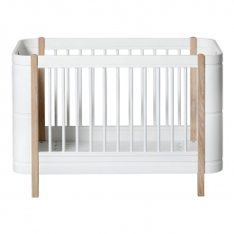 Oliver Furniture Wood Mini Valkoinen/Tammipuu inkl junior kit