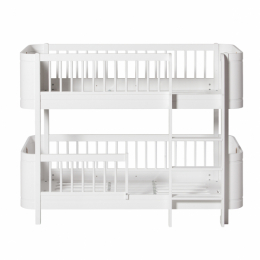 Oliver Furniture Bunk Bed Wood Mini White