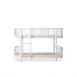 Oliver Furniture Wood Original Low Bunk Bed White