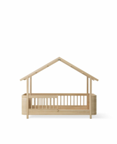 Oliver Furniture Wood Mini House Bed Oak