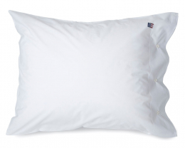 Lexington Icons Pin Point Pillowcase White