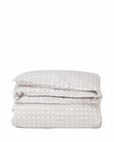 Lexington Rattan Printed Cotton Sateen Duvet Cover Set