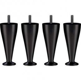 Tempur bed legs black 12 cm