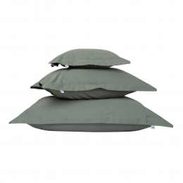 Mille Notti Satina Pillowcase Green