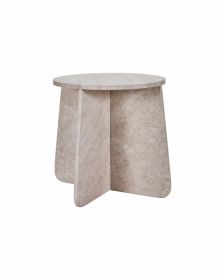 House Doctor Bedside Table Marb Beige