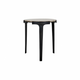 House Doctor Bedside Table Travertine