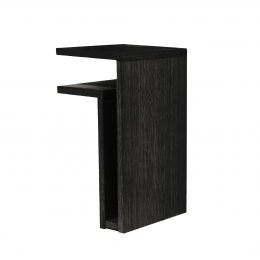 Maze F-Shelf Sängynvieruspöytä Black