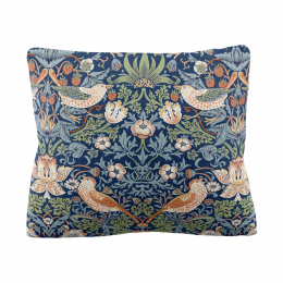 William Morris Pudebetræk Strawberry Thief Indigo 50x60 cm