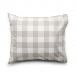 Hästens Original Silver Grey Check Pudebetræk