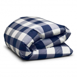 Hästens Original Double Blue Check Pudebetræk