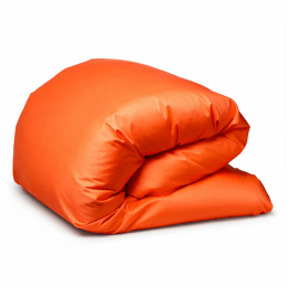 Hästens Satin Pure dynebetræk Tangerine