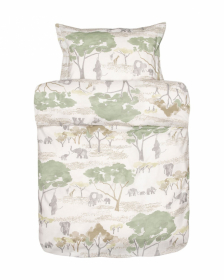 Hoie Duvet Cover Set for Children Sattao Green