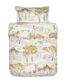 Hoie Duvet Cover Set for Kids Sattao Brown