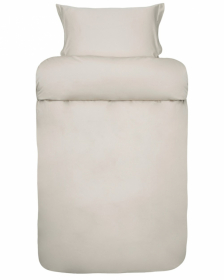 Hoie Sengetøjssæt Elegance Premiumsatin Beige