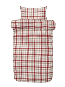 Hoie Duvet Cover Set Gabriel Flannel Red 150x210 cm
