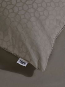 Tempur Pudebetræk Satin Luxe Jacquard Natur 50x60 cm