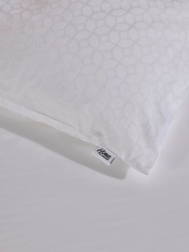 Tempur Pudebetræk Satin Luxe Jacquard Hvid 50x60 cm