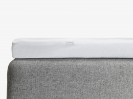 Carpe Diem Beds Havsbris faconsyet lagen split hvid (til elevationssenge)