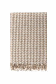 Hoie Teide Wool Blanket Light Caramel