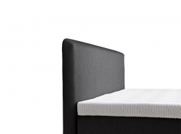 Tempur Bed Headboard Promise Form Dark Grey