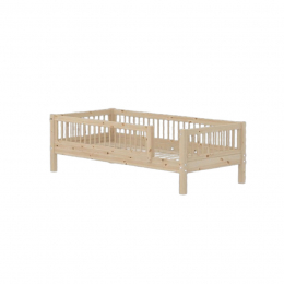 Flexa Classic Raw Junior Bed 3/4 bars Untreated Pine