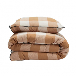 Gripsholm Duvet Cover Set Flannel Lion 150x210 cm