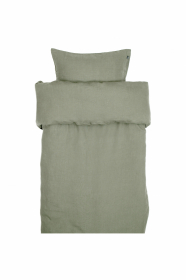 himla Sunrise Duvet Cover Sage