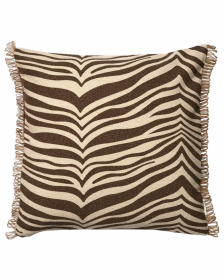 Classic Collection Cushion Zebra Brown 50x50 cm