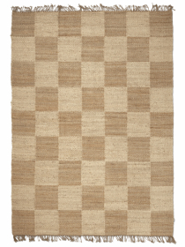 Classic Collection Tæppe Jute Squares Natural Jute