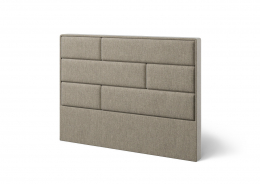 Ekens Bed Headboard Brick Classic Bark