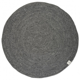 Classic Collection Merino Rund Granit Tæppe