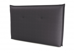Jensen Bed Headboard Cozy Velour Mole