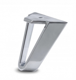 Jensen Bed Legs Triangle Aluminium 14 cm