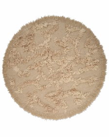 Classic Collection Round Rug Rio Beige 220 cm 