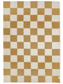 Classic Collection Matto Square Valkoinen/Keltainen