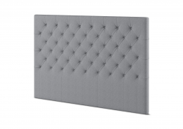 Ekens Bed Head Deep Buttoned Stone