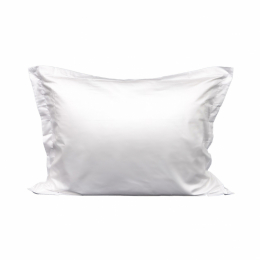Elgen Hotel Beds Pillowcase White Percale with Wing