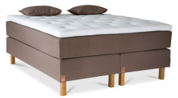 Elite Beds Continental Bed Exclusive Light Gray 160x210 cm