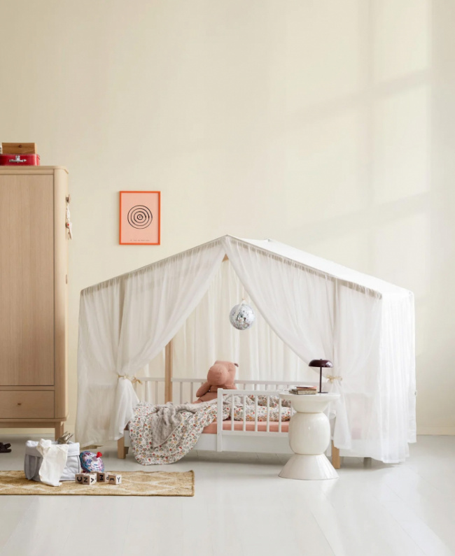 Oliver Furniture Puu Alkuperäinen Hussäng Teltta Läpinäkyvä