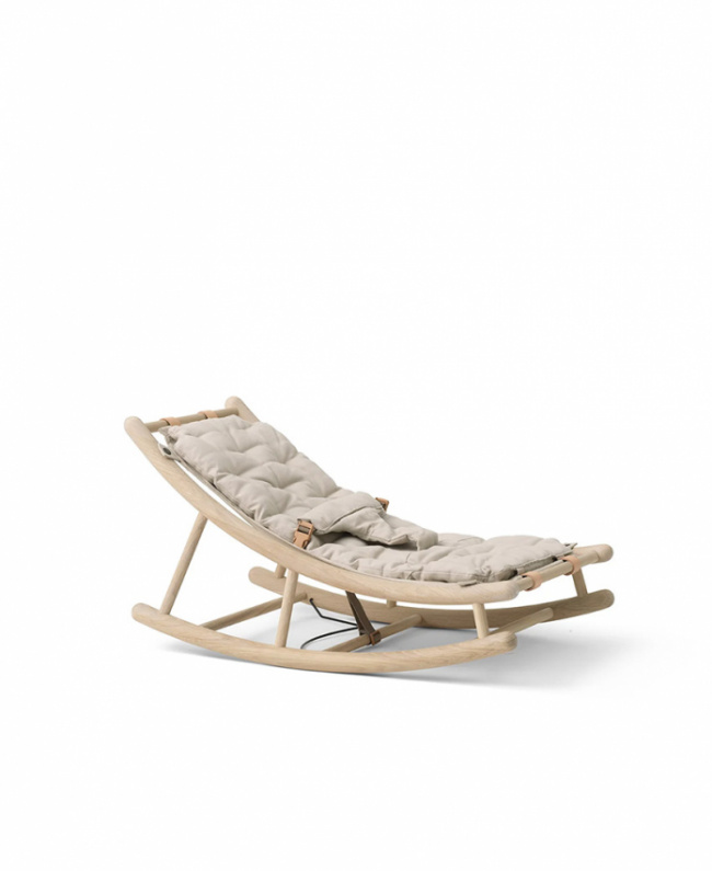 Oliver Furniture Træ Baby- og Tumling Gyngestol Eg/Natur