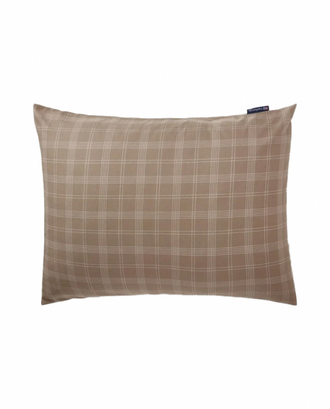 Lexington Checked Lyocell/Cotton Pin Point Oxford Pillowcase