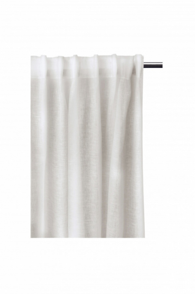 Himla Dalsland Curtain with Pleat Tape White 145x290 cm