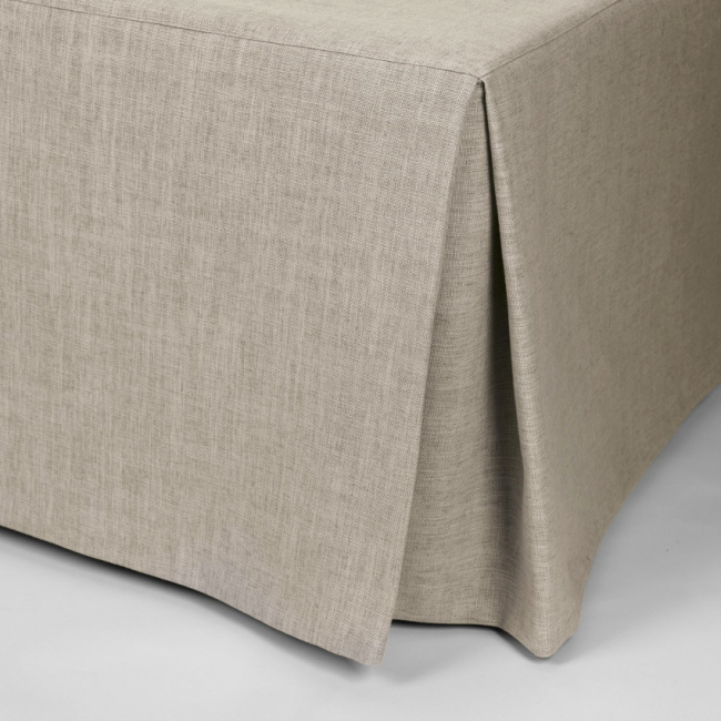 Mille Notti Venezia Bed Skirt Linen Natural