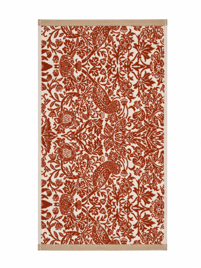 William Morris Badeværelsesmåtte Marigold Preussisk Blå 50x90 cm