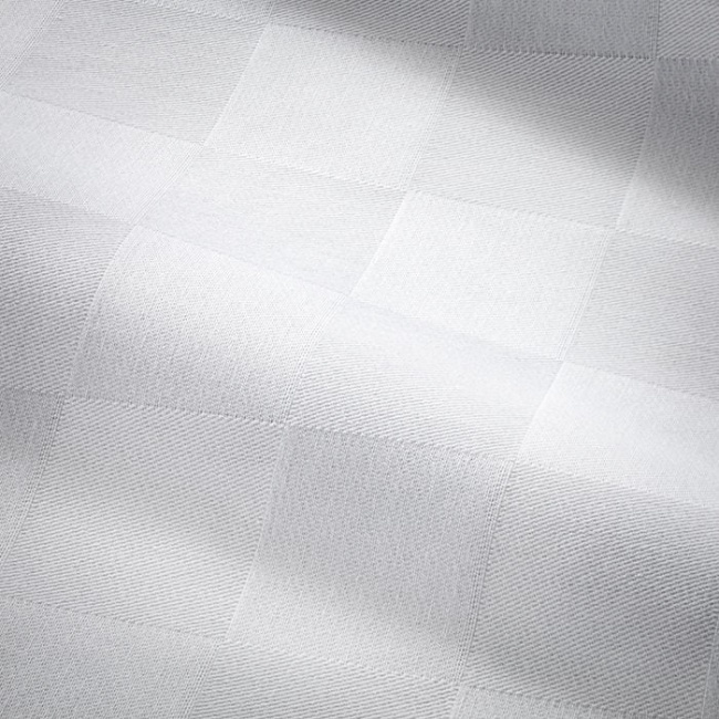 Hästens BJX Luxury Solid White Check Mattress Topper
