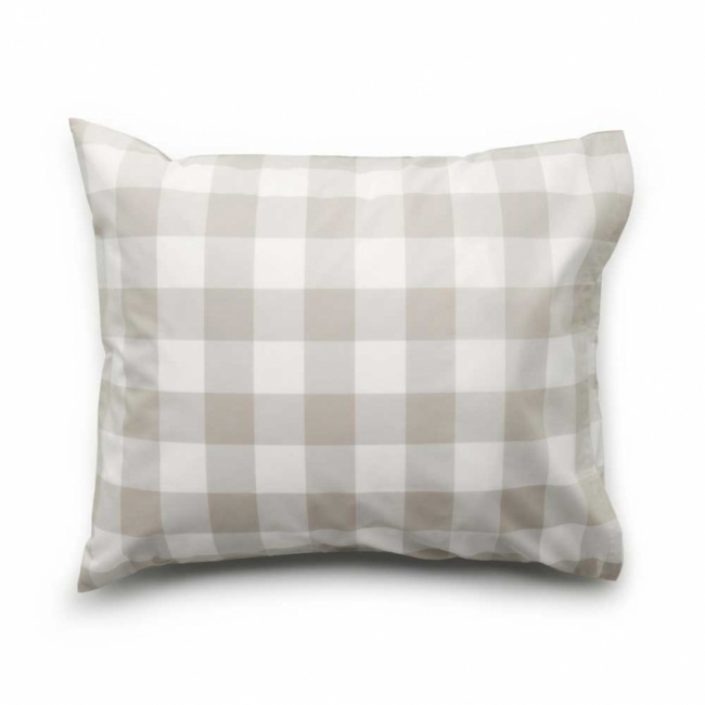 Hästens Original Silver Grey Check Pudebetræk